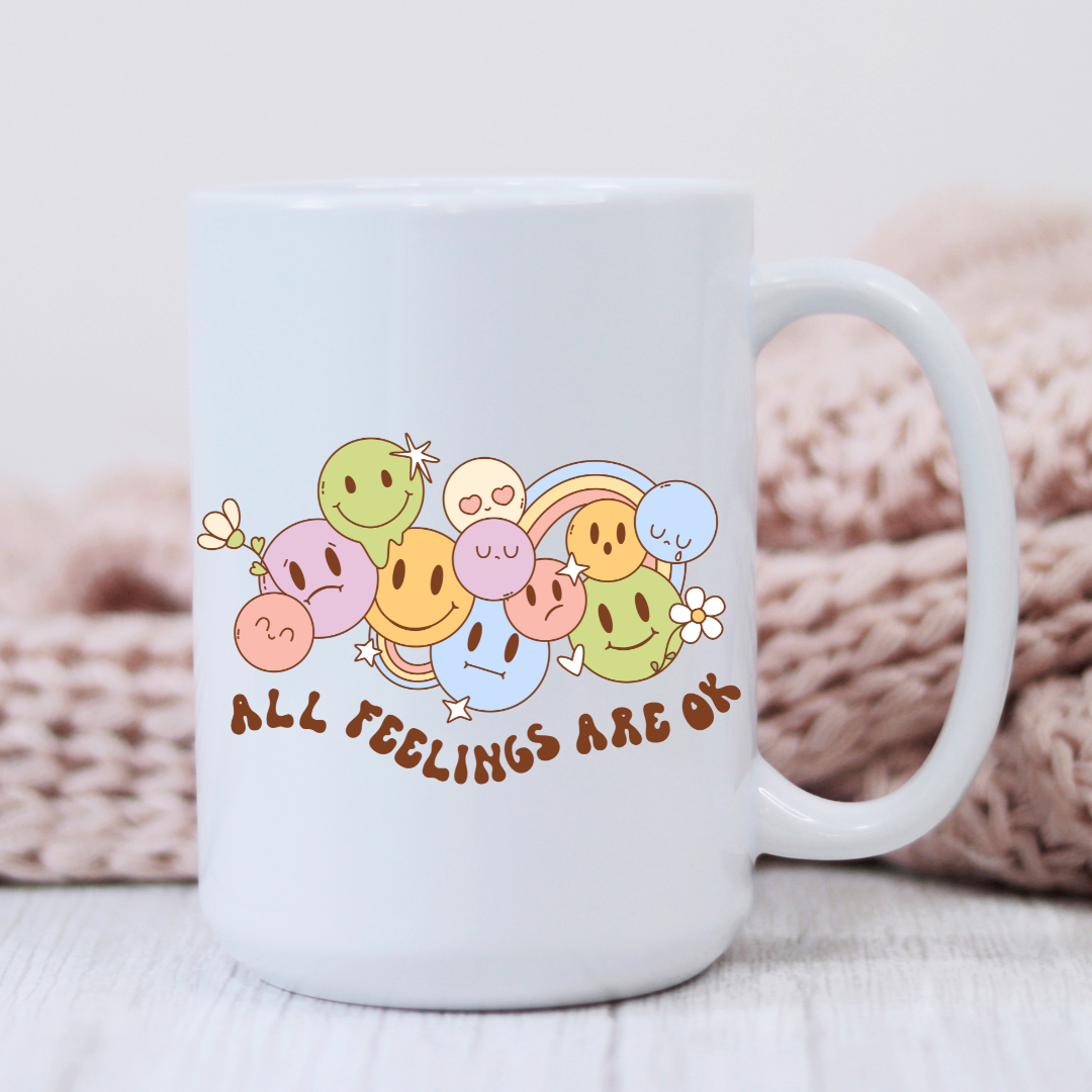 All Feelings Are Ok Mug