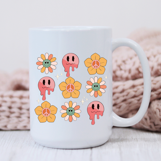 Flowers and Smiles Mug