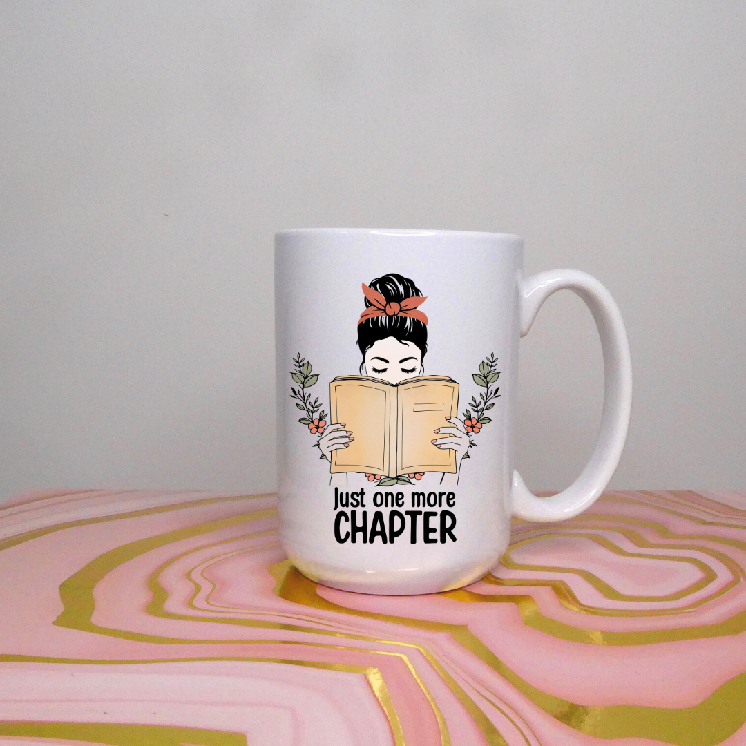 Just One More Chapter Mug