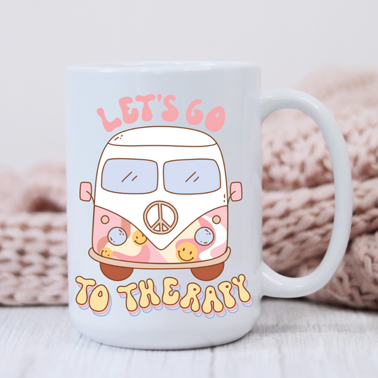 Let's Go to Therapy Mug