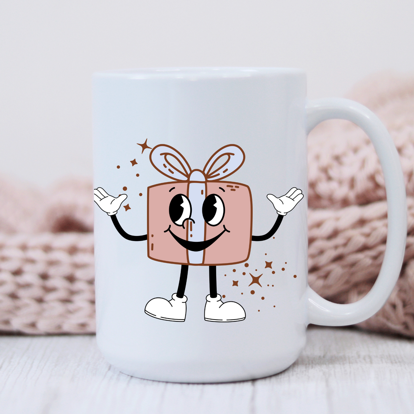 Raise the Roof Present Mug