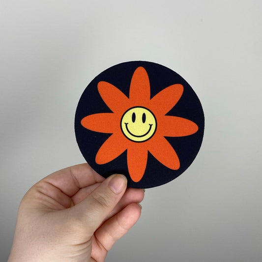 Red Flower Coaster