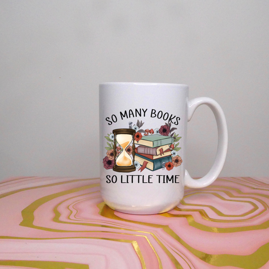 So Many Books Mug