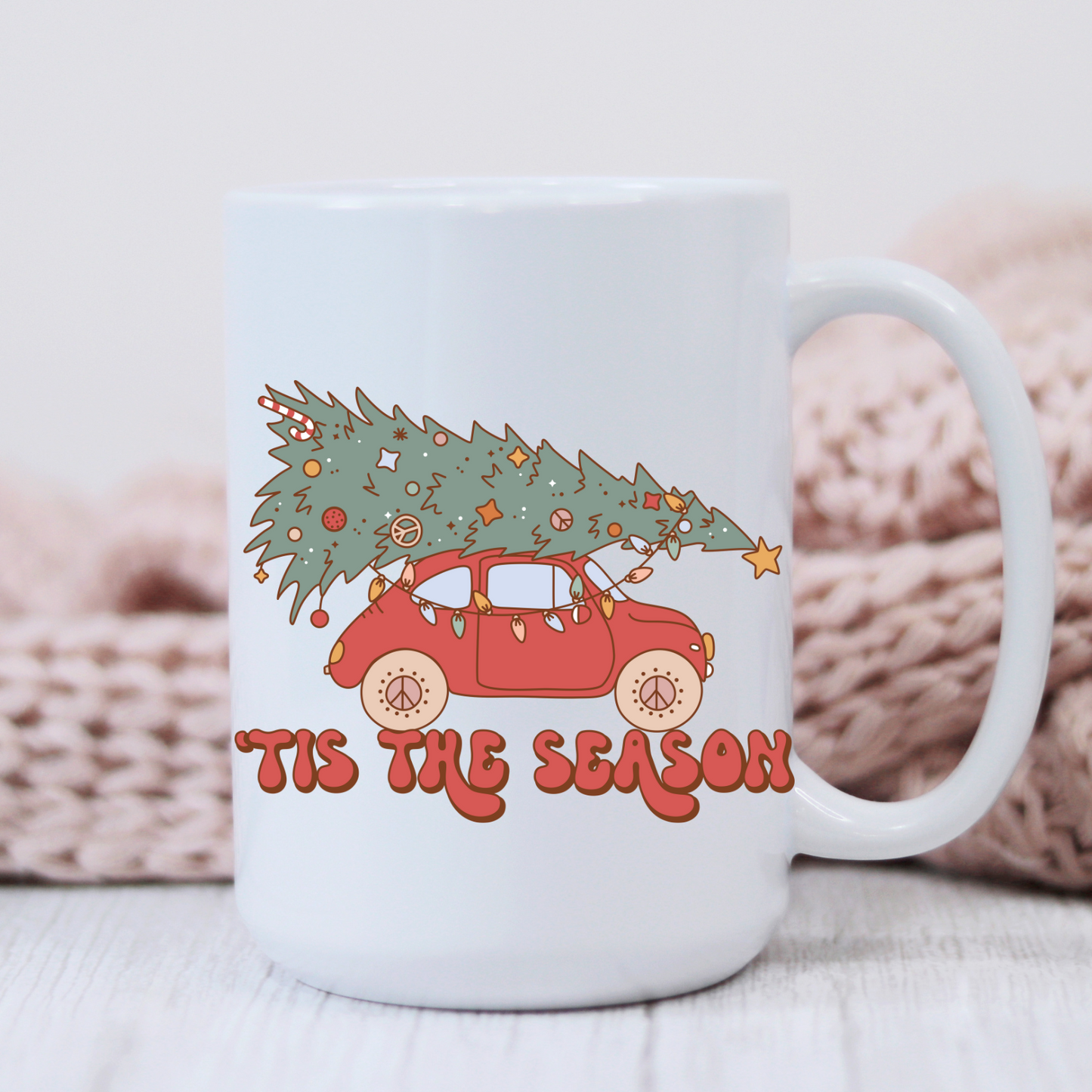 Tis the Season Car Mug