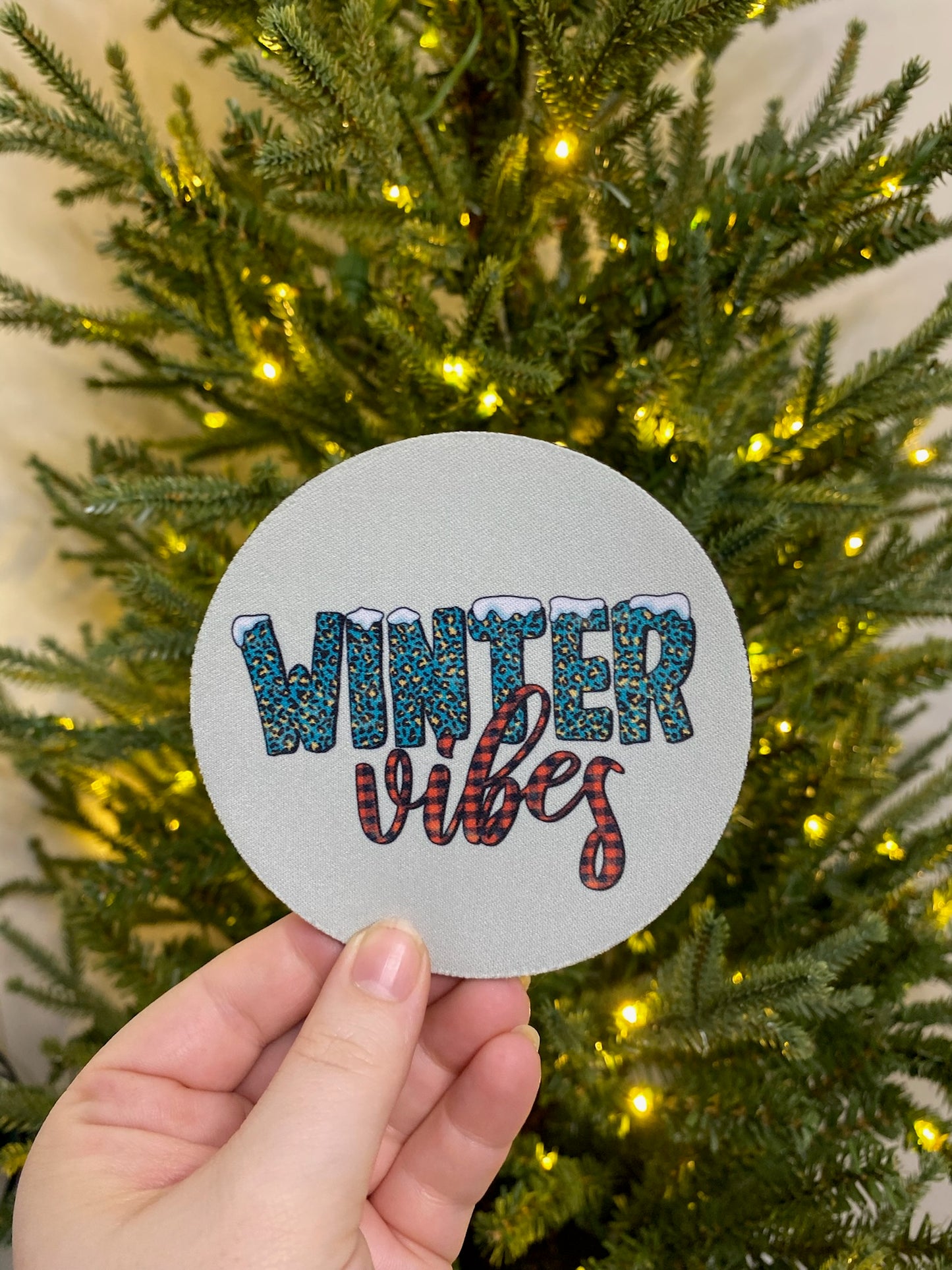 Winter Vibes Coaster